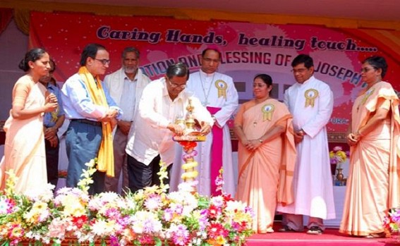 Deputy Speaker Pabitra Kar inaugurates Tripura’s first Christian hospital Deputy Speaker Pabitra Kar inaugurates Tripura’s first Christian hospital